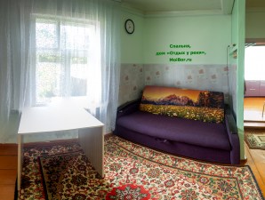Пятая спальня в доме «Отдых у реки» в Бузулукском бору