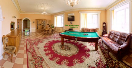 Гостиная, дом Бор в Бузулукском сосновом бору