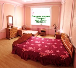 Розовая спальня, Дом Бор