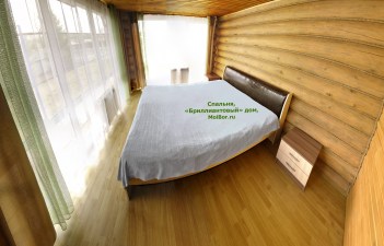 Спальня, домик «Бриллиантовый» в Бузулукском бору