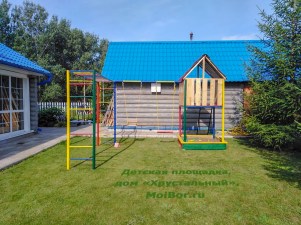 Детская площадка, домик Хрустальный, Бузулукский бор
